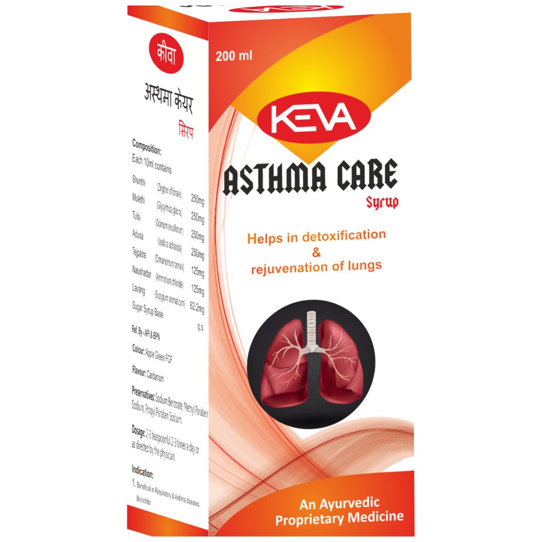 Keva Asthma Care Syrup  200 ml
